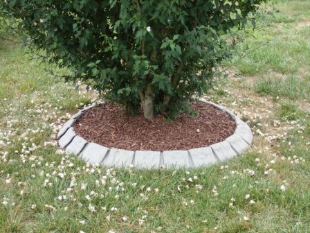 Decorative "Stone" Garden Edging 6' Diameter Tree Ring - Decorative "Stone"